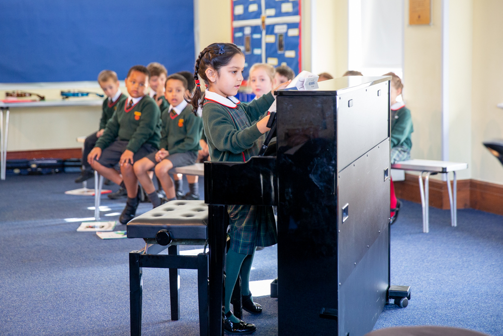 St Benedicts Junior School Music KS1 concert