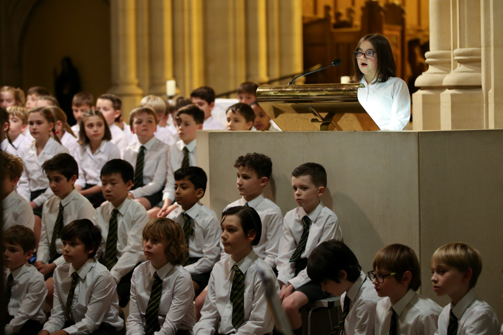 St Benedict's Junior School Carol Service