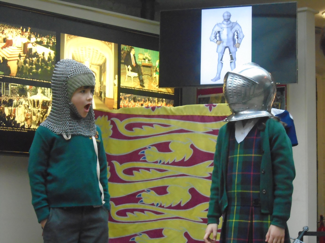 St Benedict's Junior School, Ealing, west London, visit Windsor Castle