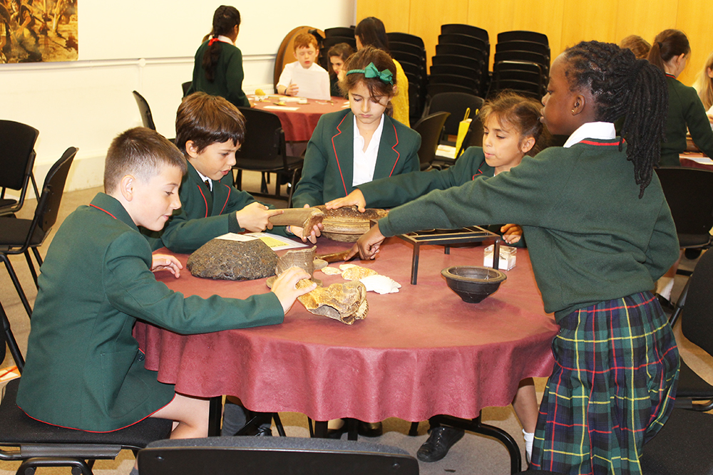 St Benedict's Junior School trip to Verulamium Museum