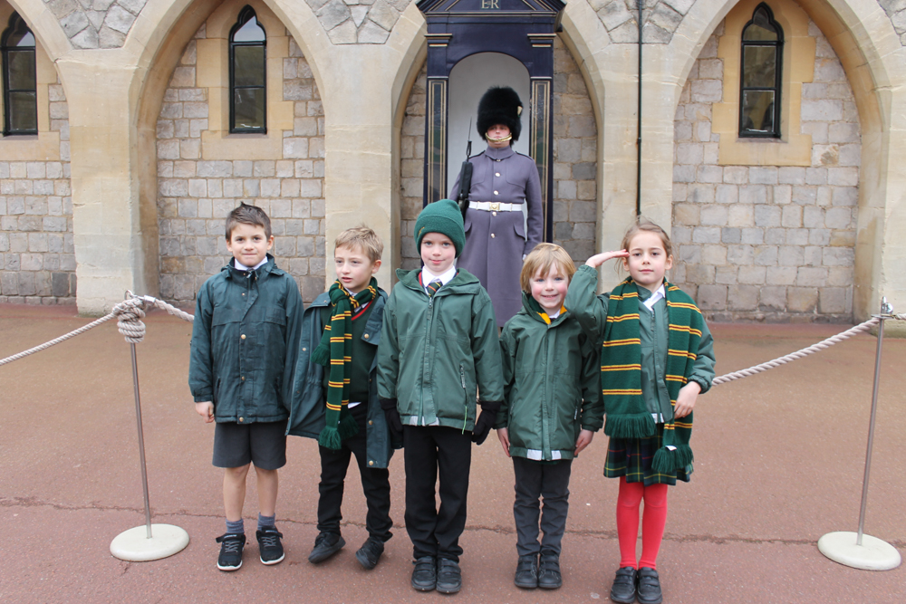 St Benedict's Junior School History  trip to Windsor