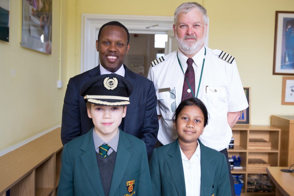 St Benedict's Junior School Headmaster aviation blog