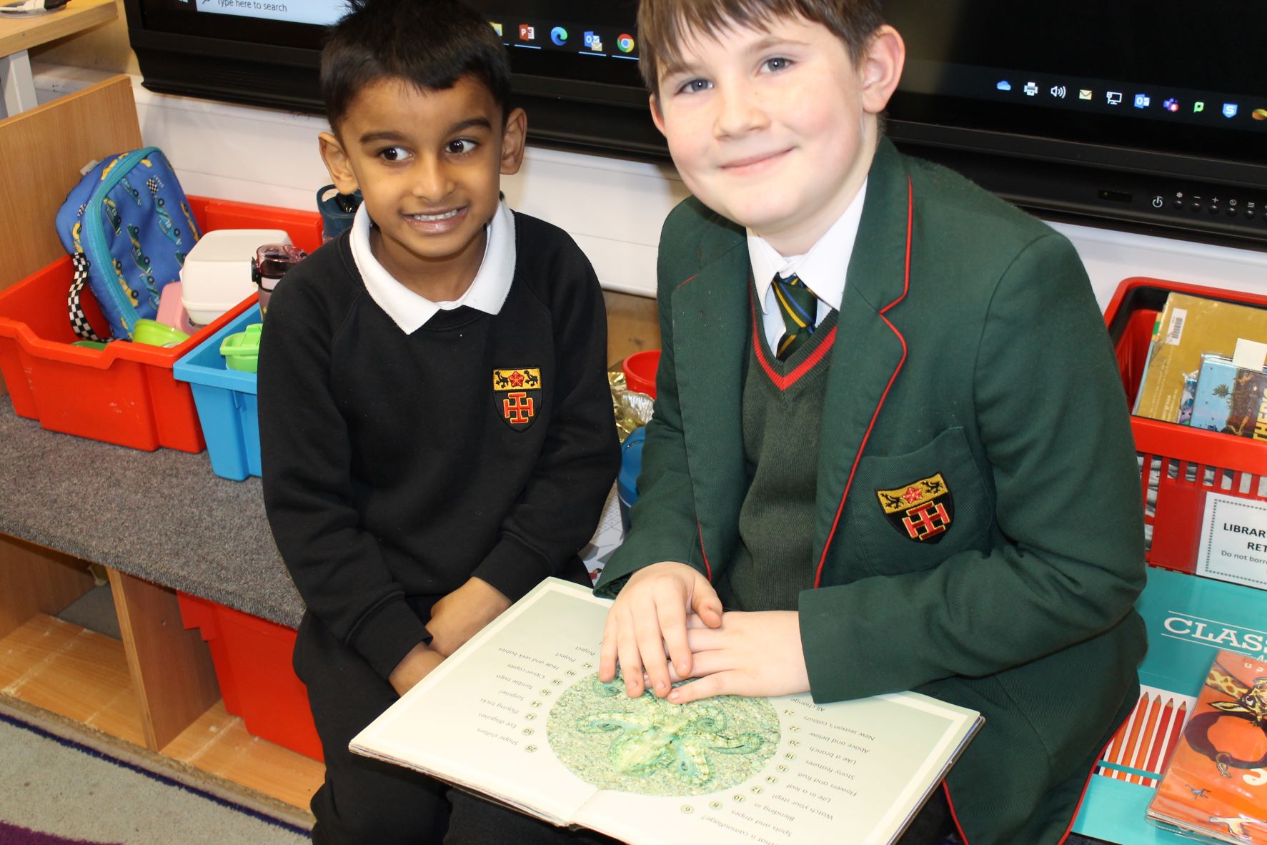 St Benedict's Junior School Paired Reading