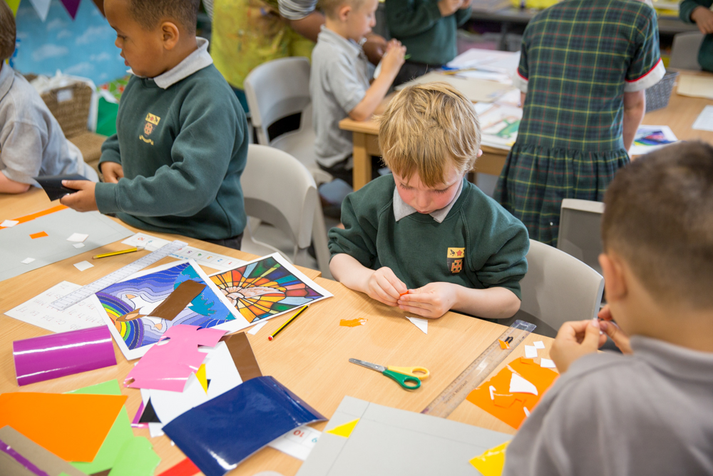 St Benedict's Junior School Art Week