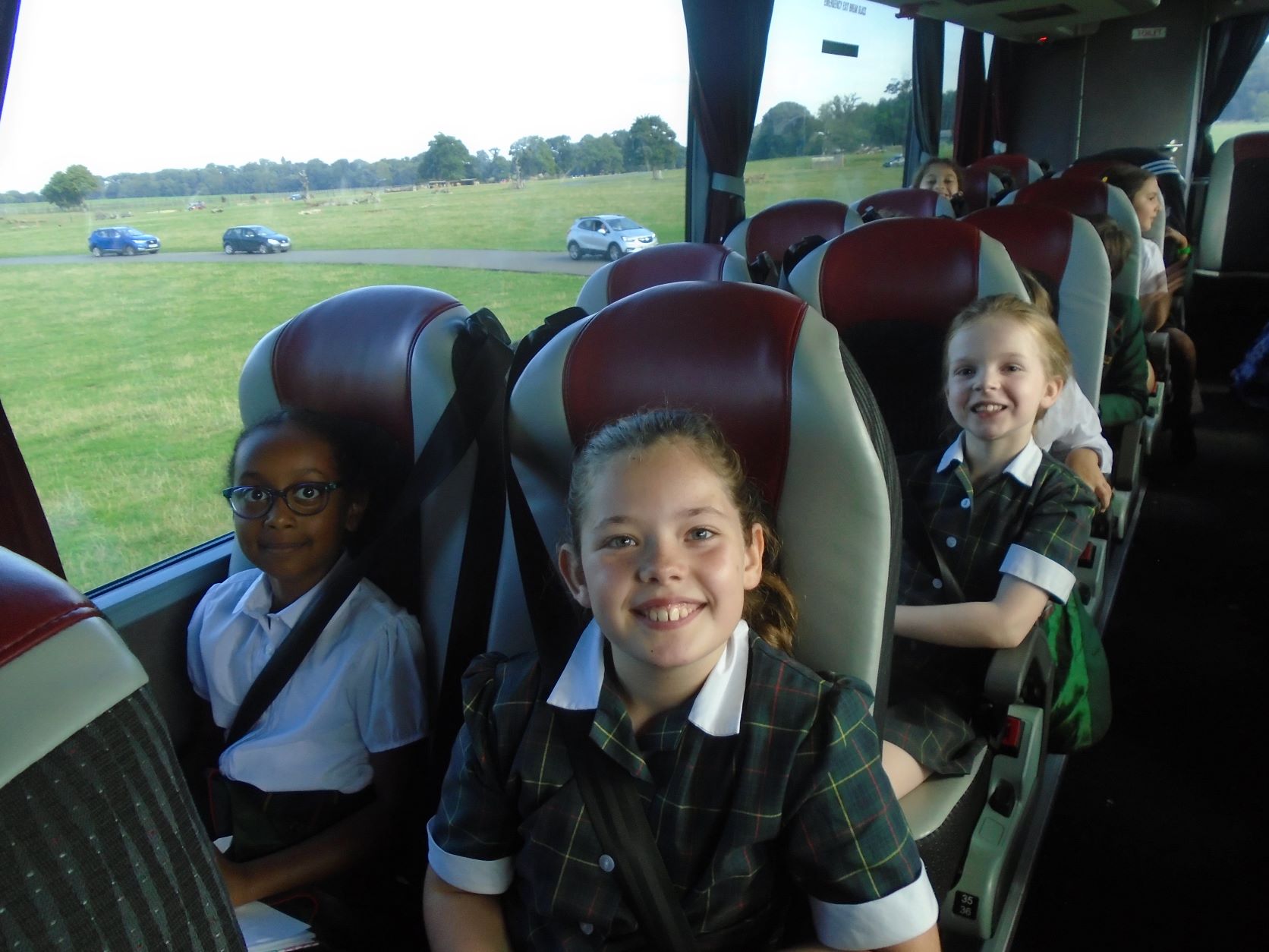 St Benedict's year 4 children visit Woburn Safari Park