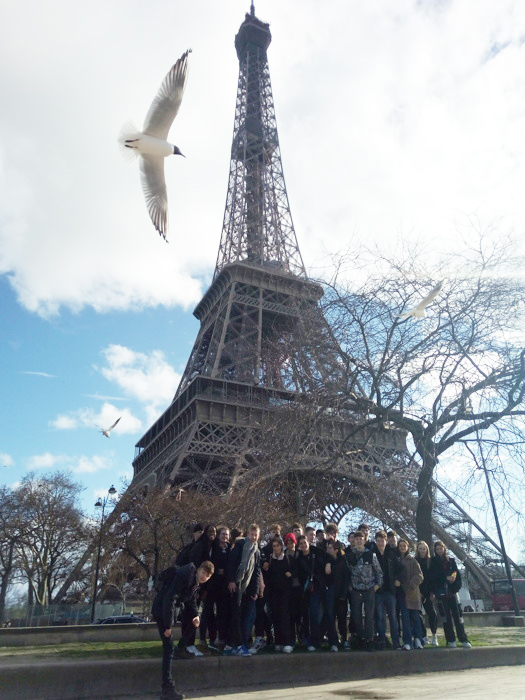 St Benedict's trip to Paris