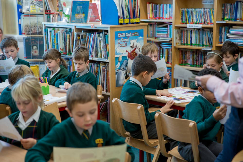 St Benedict's School Library - a history