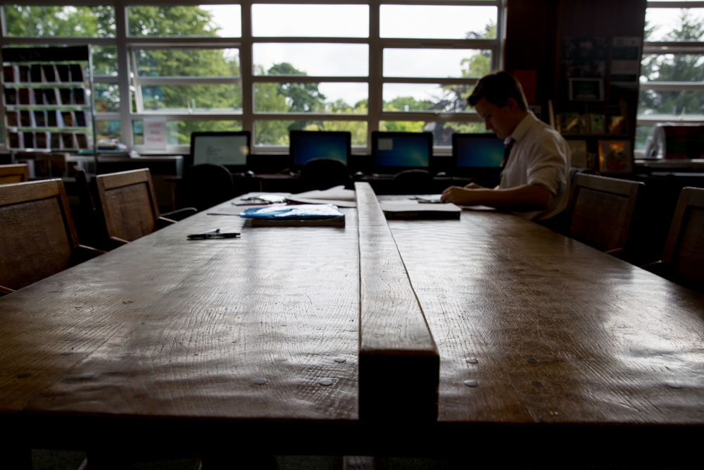 St Benedict's School Library - a history