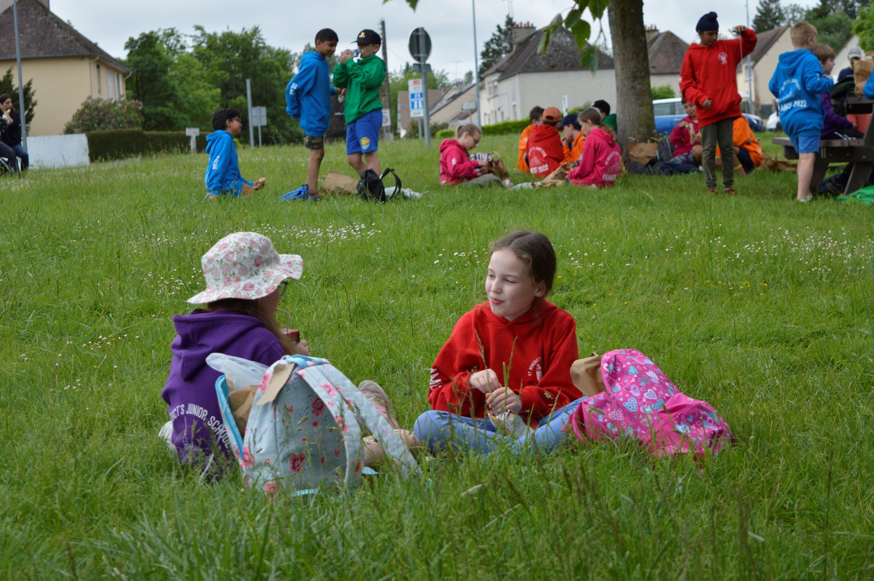 St Benedict's Year 5 visit France