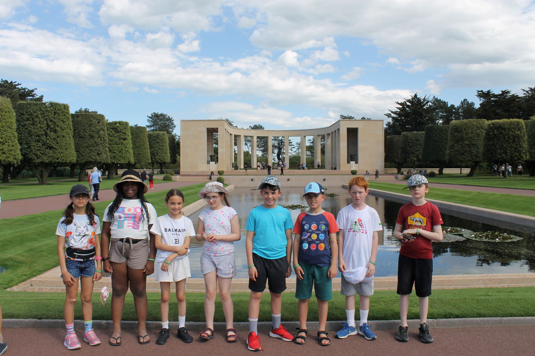 St Benedict's Year 5 visit France