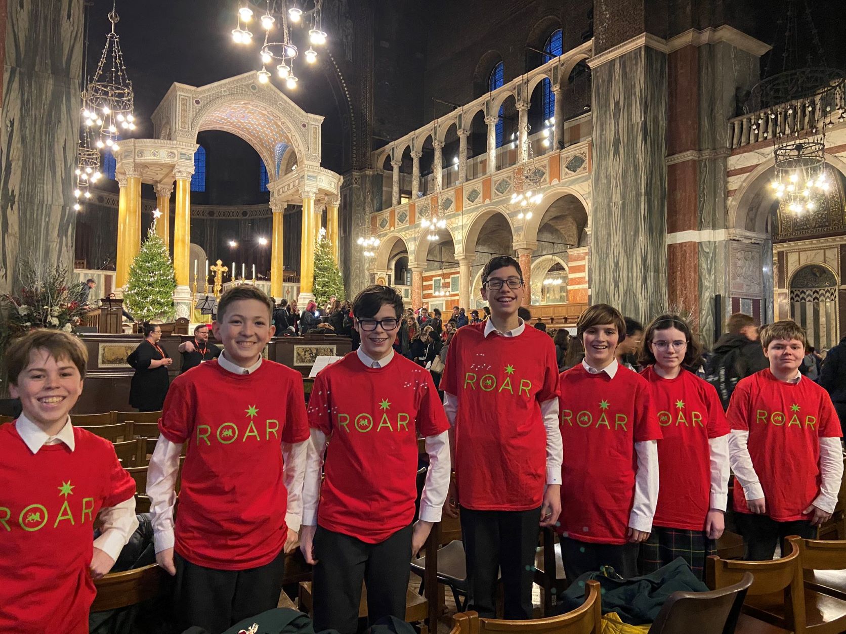 St Benedict's singers at Westminster Cathedral with Gabrieli