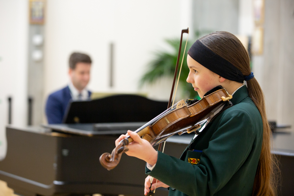 St Benedict's pays homage to St Cecilia