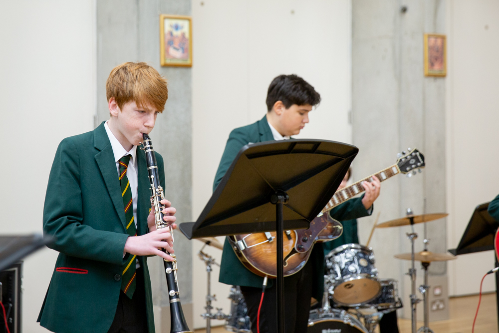 St Benedict's pays homage to St Cecilia 