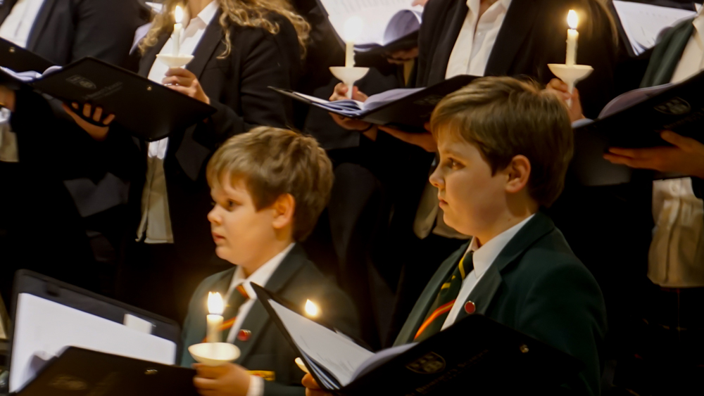 The St Benedict's Carol service