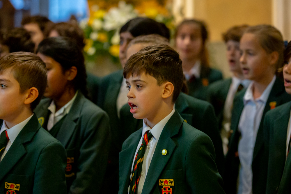 The St Benedict's Carol service