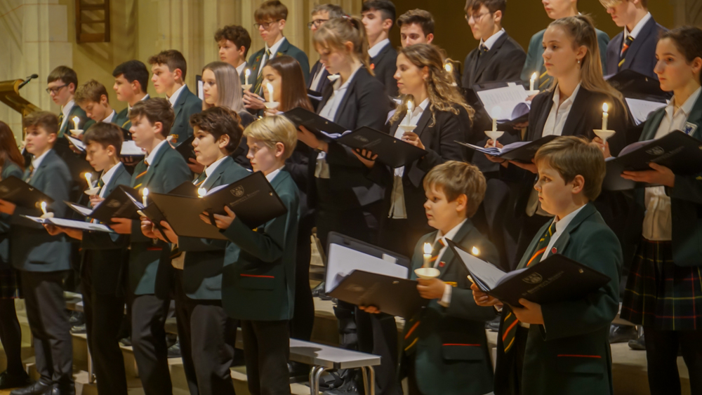 The St Benedict's Carol service