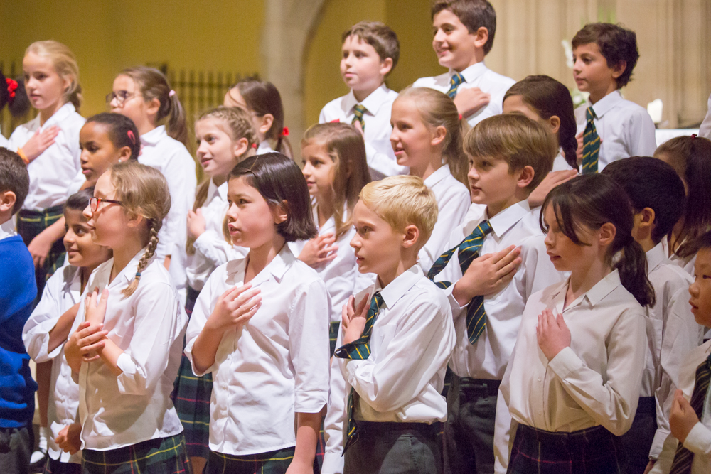 St Benedict's School VOCES8 singing day for Ealing schools