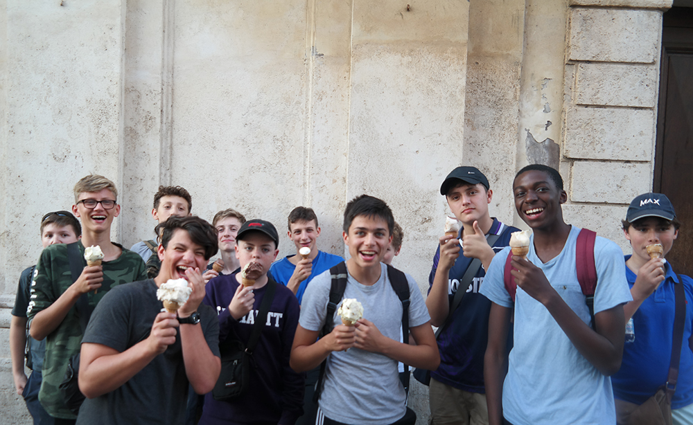 St Benedict's Classics trip to Italy