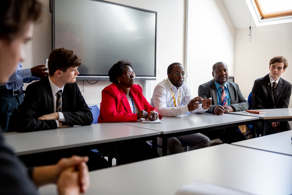 Kenyan MPs visit St Benedict's