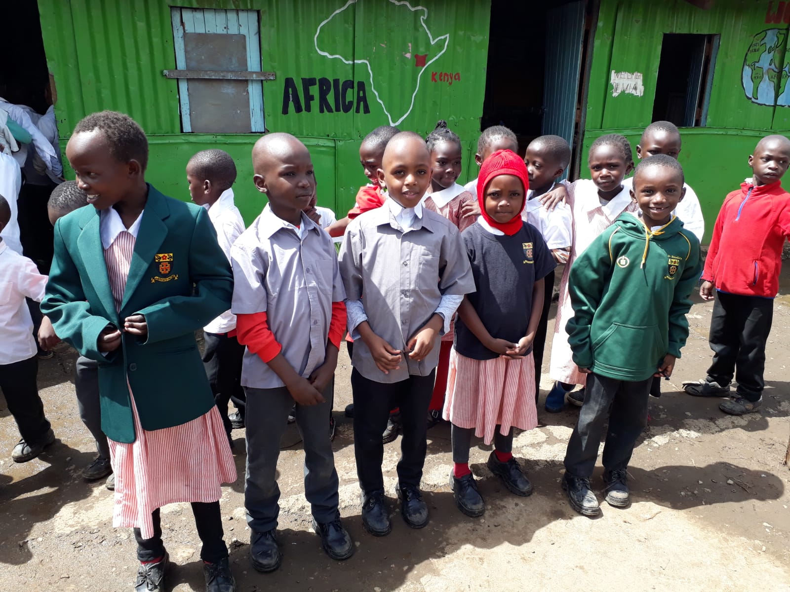 St Benedict's donates to Nairobi education charity