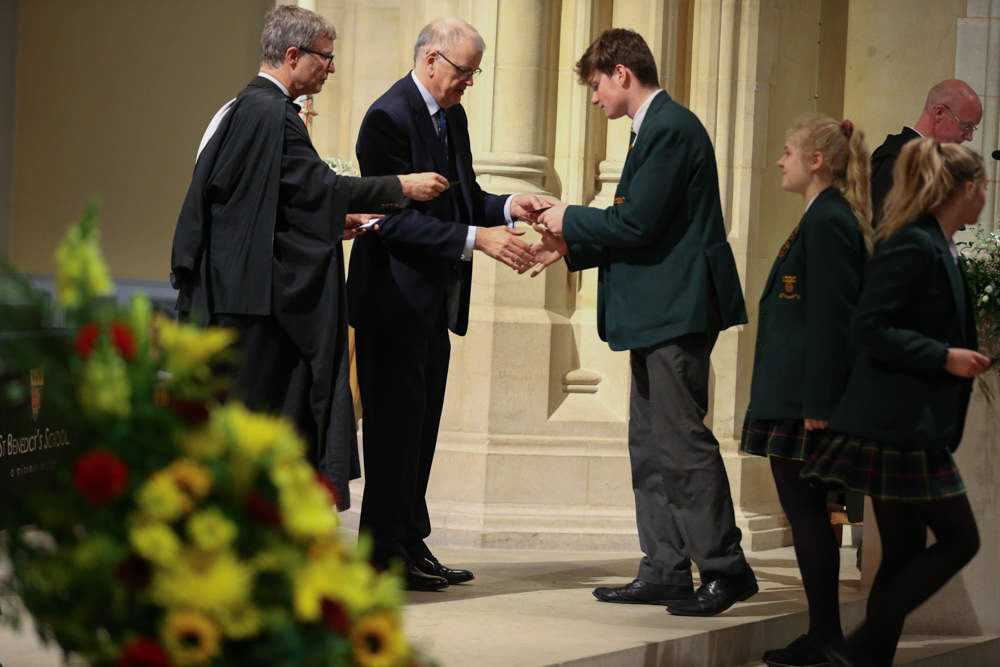 St Benedicts Prize Giving U6th and U5th