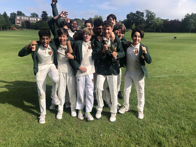 St Benedict's U13 As win Middlesex Cup