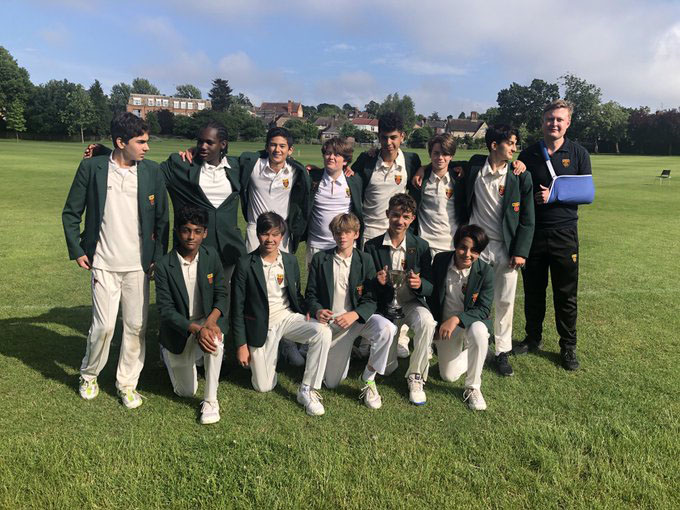 St Benedict's U13 As win Middlesex Cup