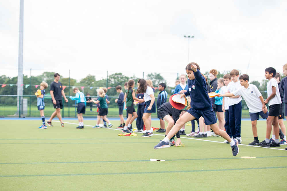 St Benedict's Sports Day for local primary schools