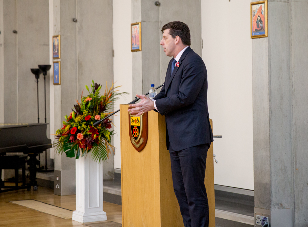 St Benedict's talk: Lord Duncan