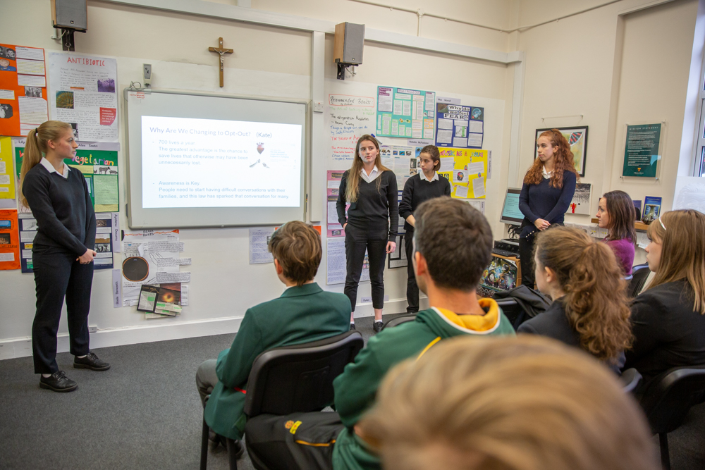 St Benedict's Helikon Centre Biology talk