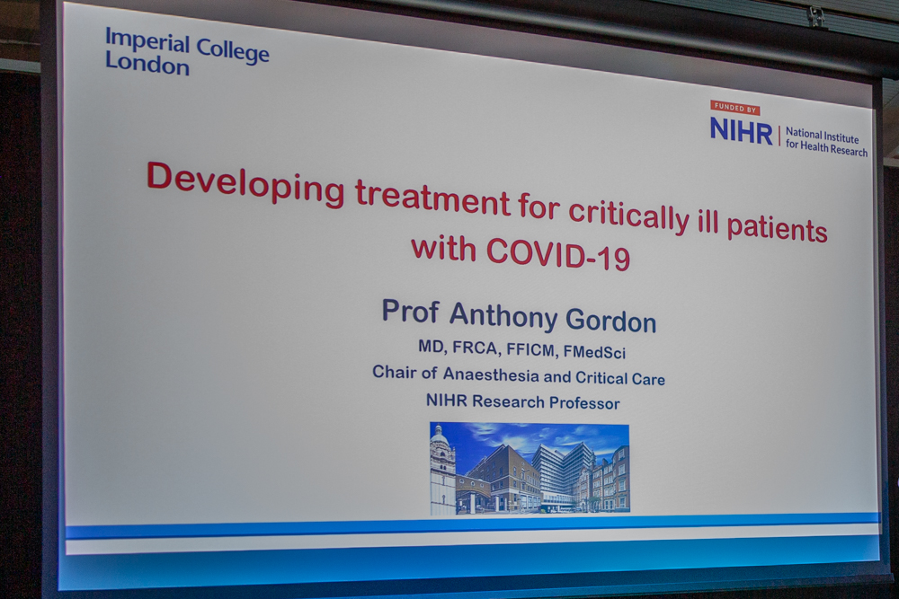 St Benedict's Lecture Series: Professor Gordon on Developing treatments for Critically Ill Patients with COVID-19