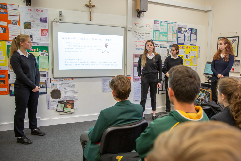 St Benedict's Helikon Centre Biology talk