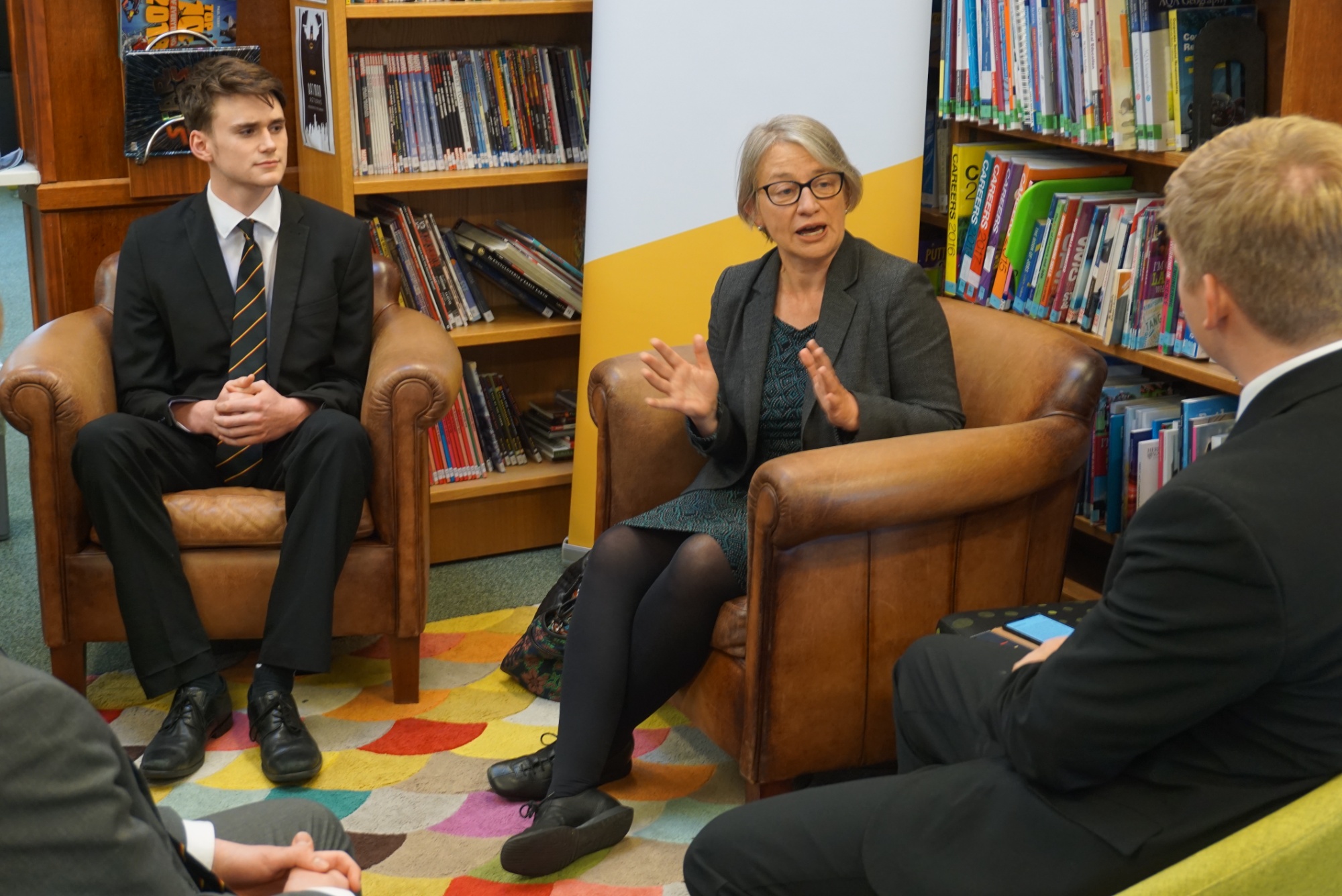 St Benedict's Politics interview with Natalie Bennett