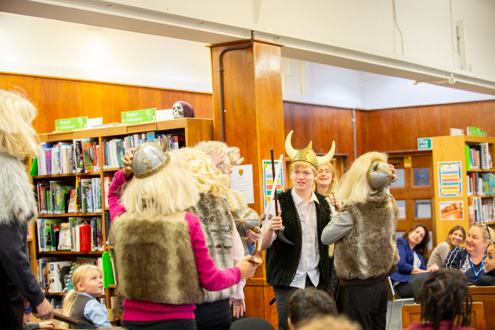 Viking sixth formers storm the session