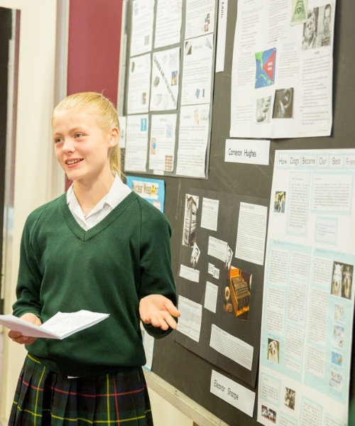 News » St Benedict's scholars present their research