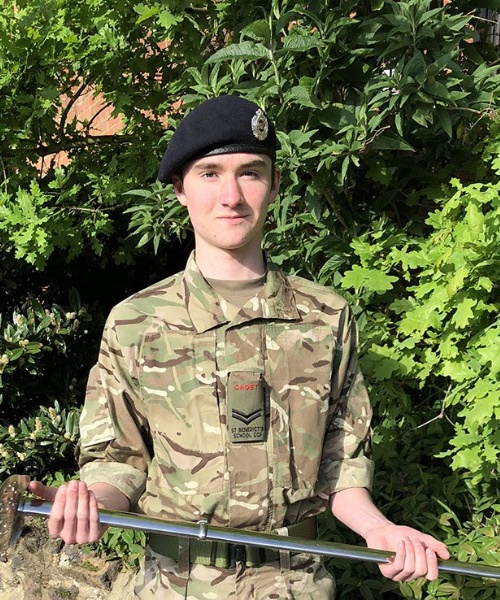 News » Alex is awarded the Conabor Sword