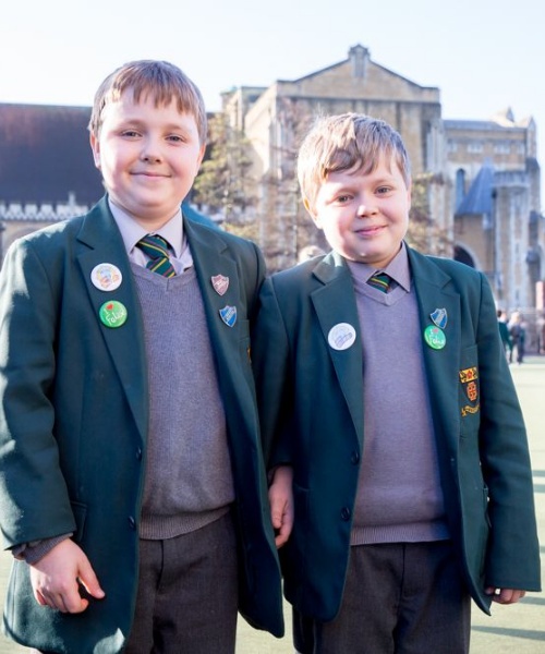 News » St Benedict's twins join the National Youth Choir of Great Britain