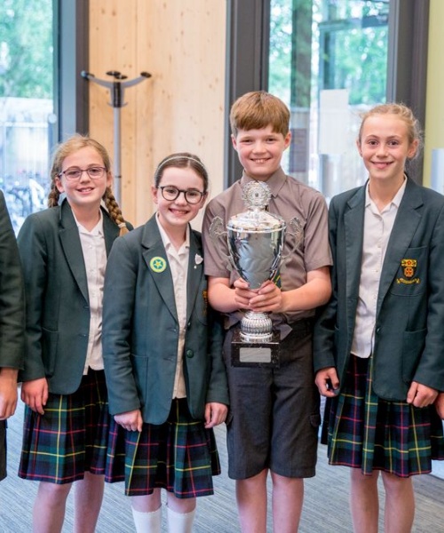 News » First Prize for St Benedict's Junior School Scientists!