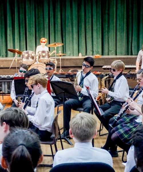 News » Dazzling Middle School Concert