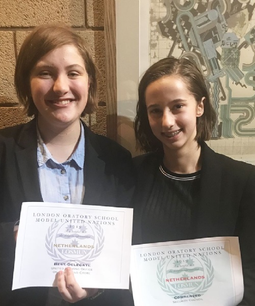 News » Double win at Model United Nations Conference