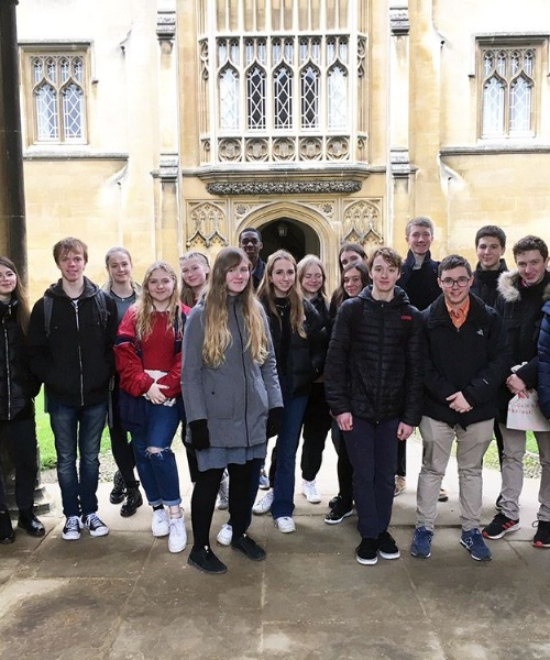 News » Inspiring trip to Cambridge University
