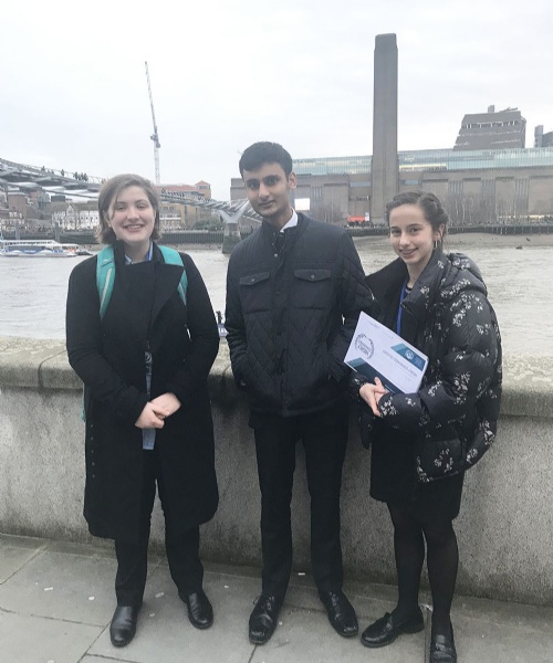 News » Debating success at the Model United Nations Conference