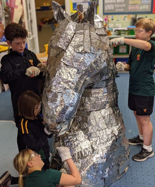 News » St Benedict's artwork at the National Gallery!