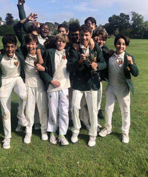News » The U13's win the Middlesex Cup!