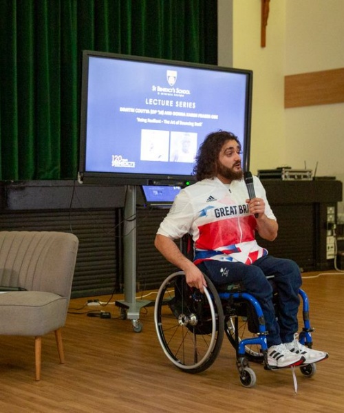 News » Inspiring talk on 'Resilience' from Paralympic & Olympic Athletes