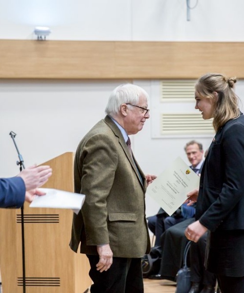 News » Lord Patten meets the St Benedict’s scholars