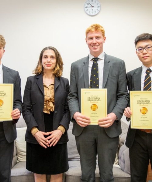 News » Chemistry Olympiad Gold Awards