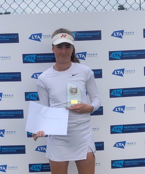 News » St Benedict's Tennis Star qualifies for Wimbledon!