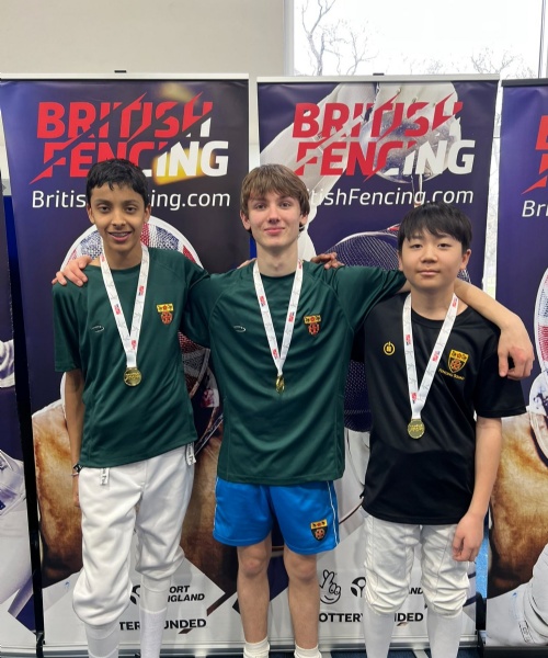News » Fencing Success at the British School Team Championships