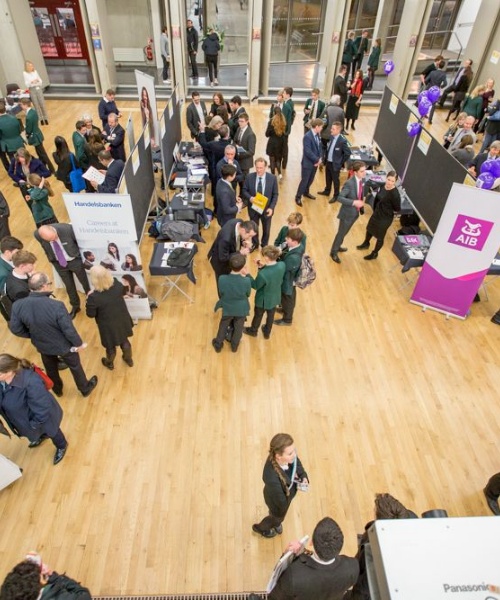 News » The St Benedict's Careers Fair